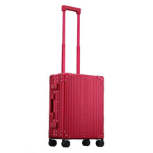 Load image into Gallery viewer, Aleon 21" Aluminum Intl Carry On - Front left Quarter Ruby