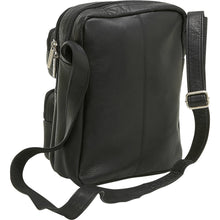 Load image into Gallery viewer, LeDonne Leather Multi Pocket Mens Bag - Rearview