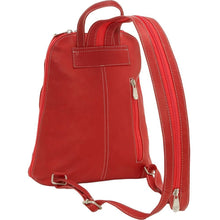 Load image into Gallery viewer, LeDonne Leather U-Zip Women's Sling/Backpack - Rearview