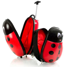 Load image into Gallery viewer, Heys Travel Tots Lady Bug Luggage & Backpack Set - Interior