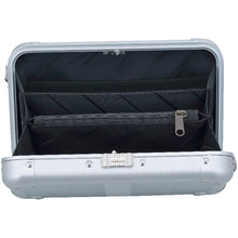 Load image into Gallery viewer, Aleon Aluminum Mini Cross Body - Frontside Opened Platinum