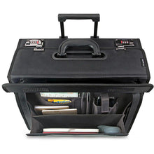 Load image into Gallery viewer, Solo New York Herald Rolling Catalog Case - Front compartment Packed