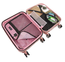 Load image into Gallery viewer, Hello Kitty Pose All Over 3 pc Spinner Luggage Set - Pink inside
