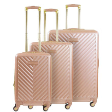 Load image into Gallery viewer, Addie Hardside Spinner 3-Piece Luggage Set - Rose Gold