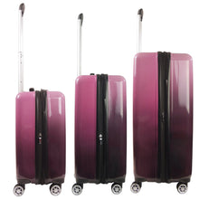 Load image into Gallery viewer, Ful Impulse Ombre 3pc Spinner Luggage Set - expansion zipper