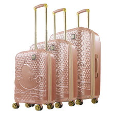 Load image into Gallery viewer, Disney Mickey Mouse Rolling Suitcases 3 Piece Set - profile view