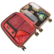 Load image into Gallery viewer, Disney Mickey Mouse Rolling Suitcases 3 Piece Set - inside
