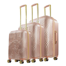 Load image into Gallery viewer, Disney Playful Minnie 3-piece Luggage Set - profile view