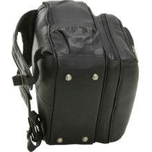 Load image into Gallery viewer, LeDonne Leather Vaquetta Large Laptop Backpack - Bottom