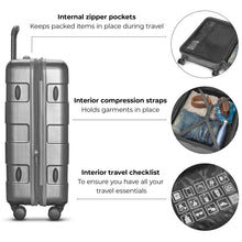 Load image into Gallery viewer, Solo New York Re-Serve Check In Spinner - case highlights