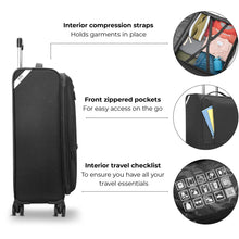 Load image into Gallery viewer, Solo New York Re-Treat Check-In Spinner - specs