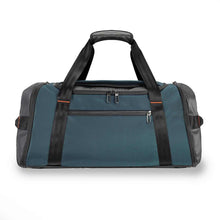 Load image into Gallery viewer, Briggs & Riley ZDX Large Travel Duffle - ocean blue