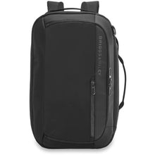 Load image into Gallery viewer, Briggs & Riley ZDX Convertible Backpack Duffel - black