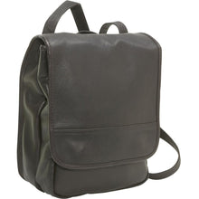 Load image into Gallery viewer, LeDonne Leather Convertible Backpack/Shoulder Bag - Frontside Cafe