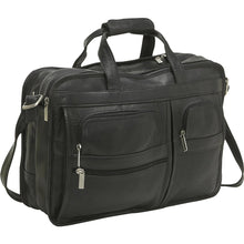Load image into Gallery viewer, LeDonne Leather Multi-Function Brief - Frontside Black