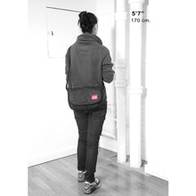 Load image into Gallery viewer, Manhattan Portage Midnight Sohobo Bag Black - Lexington Luggage (555122753594)