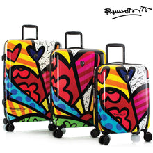Load image into Gallery viewer, Britto A New Day 3pc Spinner Luggage Set - Frontside 3 Pieces