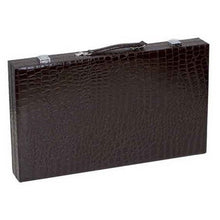 Load image into Gallery viewer, CHH Games 18" Deluxe Alligator Backgammon Set - Lexington Luggage