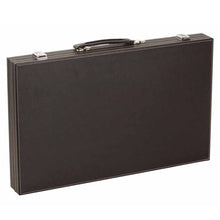 Load image into Gallery viewer, CHH Games 18" Black/White Backgammon Set - Lexington Luggage