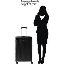 Load image into Gallery viewer, Travelpro Maxlite Air Large Expandable Hardside Spinner - female height