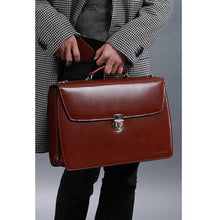 Load image into Gallery viewer, Jack Georges Elements Executive Leather Briefcase 4403 - Lexington Luggage