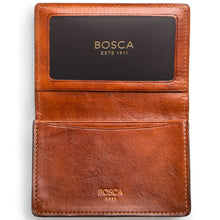Load image into Gallery viewer, Bosca Dolce Gusset 2 Pocket Card Case w/ID - RFID - Lexington Luggage