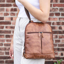 Load image into Gallery viewer, Jack Georges Buffed Small Convertible Backpack/Crossbody 6133 - Lexington Luggage