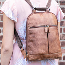 Load image into Gallery viewer, Jack Georges Buffed Small Convertible Backpack/Crossbody 6133 - Lexington Luggage