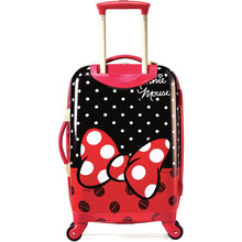 Load image into Gallery viewer, American Tourister Disney Minnie Mouse 21" Hardside Spinner - Rearview Top Handle
