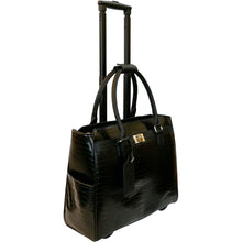 Load image into Gallery viewer, Cabrelli Fashion Executive Cassandra Croc Rollerbrief - Lexington Luggage