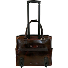 Load image into Gallery viewer, Cabrelli Fashion Executive Cassandra Croc Rollerbrief - Lexington Luggage