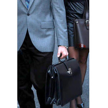 Load image into Gallery viewer, Jack Georges Elements Classic Leather Briefcase 4505 - Lexington Luggage