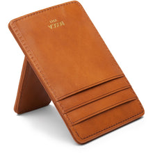 Load image into Gallery viewer, Bosca Old Leather Front Pocket Wallet - RFID - saddle