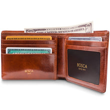 Load image into Gallery viewer, Bosca Old Leather 5 Pocket Wallet w/ID - Lexington Luggage