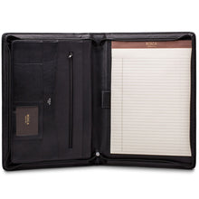 Load image into Gallery viewer, Bosca Nappa Vitello Deluxe Zip Around Portfolio Organizer - Lexington Luggage