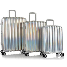 Load image into Gallery viewer, Heys ASTRO 3 Piece Expandable Spinner Set - Frontside Silver