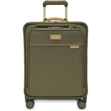 Load image into Gallery viewer, Briggs & Riley Baseline Global Carry On Spinner - Olive