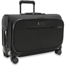Load image into Gallery viewer, Briggs & Riley Baseline Wide Carry On Wheeled Garment Spinner - profile view