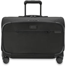 Load image into Gallery viewer, Briggs & Riley Baseline Wide Carry On Wheeled Garment Spinner - black
