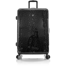 Load image into Gallery viewer, Heys Black Leopard 30" Fashion Spinner - Frontside Black Leopard