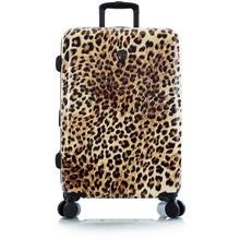 Load image into Gallery viewer, Heys Brown Leopard 26" Fashion Spinner - Frontside Brown Leopard