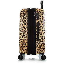 Load image into Gallery viewer, Heys Brown Leopard 26" Fashion Spinner - Profile Expanded