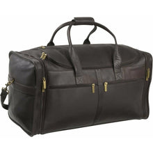 Load image into Gallery viewer, LeDonne Leather Classic Cabin Duffel Bag - cafe