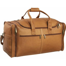 Load image into Gallery viewer, LeDonne Leather Classic Cabin Duffel Bag - tan