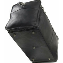 Load image into Gallery viewer, LeDonne Leather Classic Cabin Duffel Bag - bottom feet