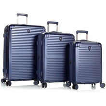 Load image into Gallery viewer, Heys CRUZE 3 Piece Expandable Spinner Set - Frontside Navy