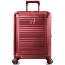 Load image into Gallery viewer, Heys EDGE 21" Expandable Carry On Spinner - Frontside Burgundy