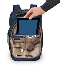 Load image into Gallery viewer, Briggs & Riley @Work Medium Backpack - front inside