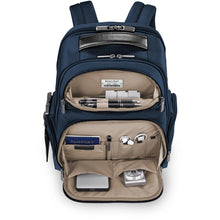 Load image into Gallery viewer, Briggs & Riley @Work Medium Cargo Backpack - inside front