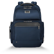Load image into Gallery viewer, Briggs & Riley @Work Large Cargo Backpack - navy